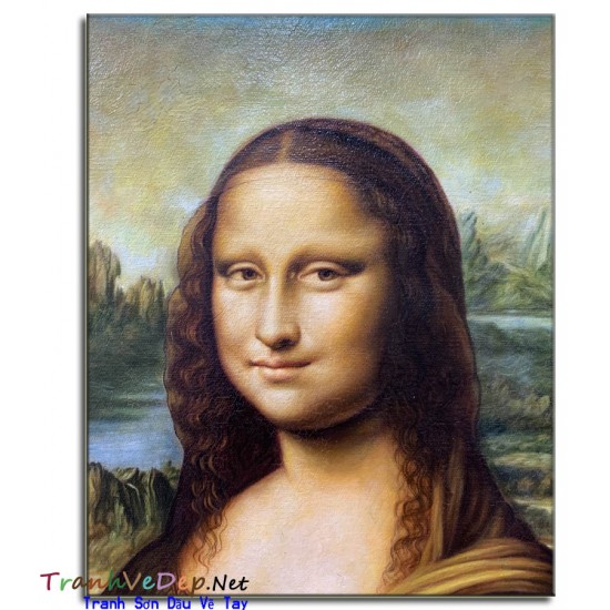 Tranh Sơn Dầu nàng Mona Lisa