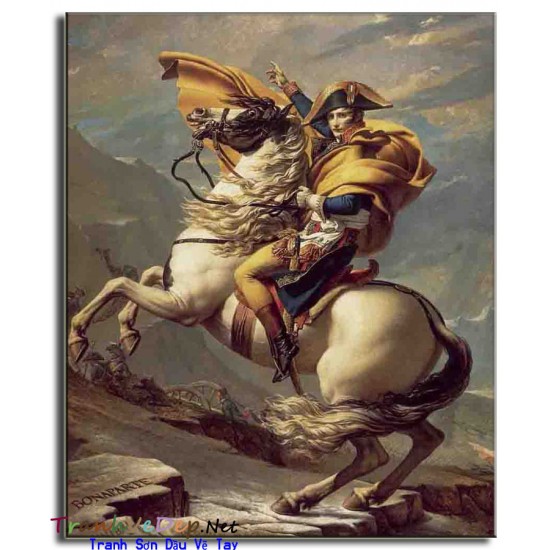 Bức Tranh Napoleon Cưỡi Ngựa