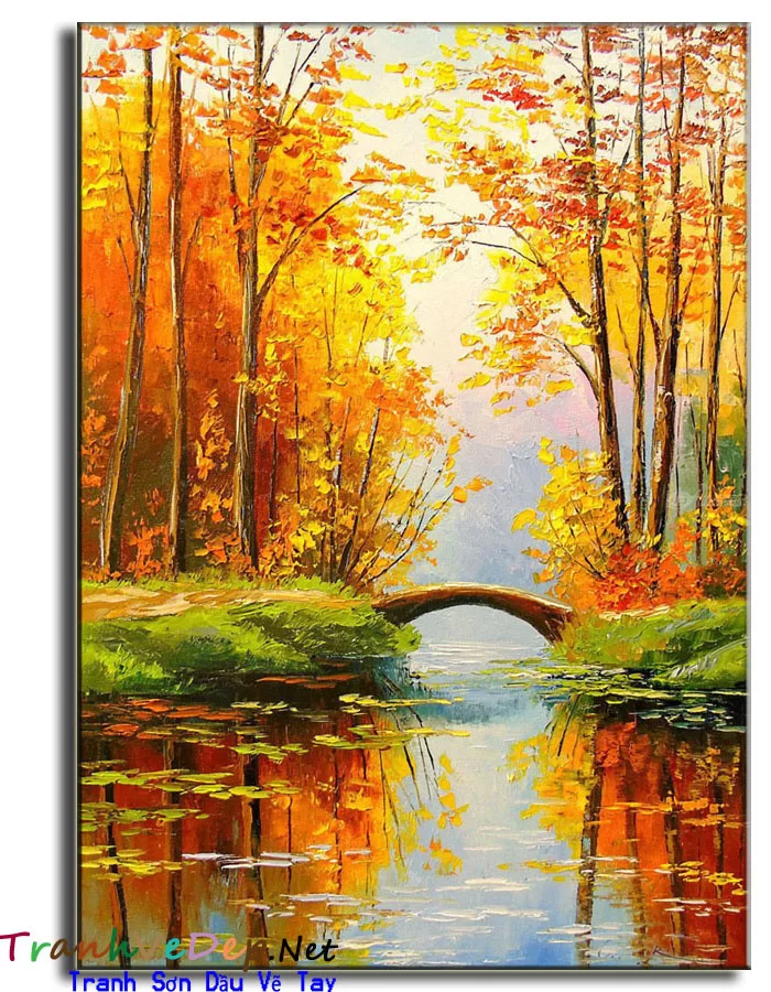Vẽ tranh phong cảnh mùa thu  Vẽ mùa thu quê em  mĩ thuật lớp 3  Hơ to  draw autumn by oil Pentel  YouTube